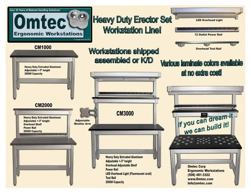 Omtec's line of Workstations