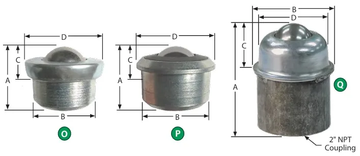 Ashland Conveyor Drop-In & Pipe Style Ball Transfer Units - Image 2