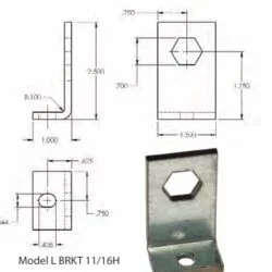 Ashland Conveyor Roller L Brackets