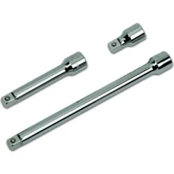 Williams® 1/2" Drive 3 Piece Extension Set, 2", 5", 10"L, Chrome