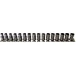 Turbo Socket TSCS2516B 16 Piece Combination Turbo Socket Set 1/4 Brand New!