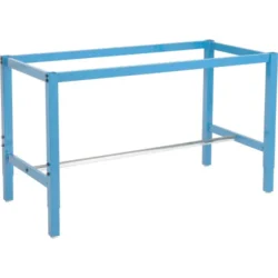 Global Industrial™ 60x36 Production Workbench Laminate Safety Edge - Drawer, Upright & Shelf BL - Image 7