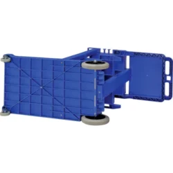 Global Industrial™ Janitor Cart Blue with 25 Gallon Vinyl Bag - Image 9