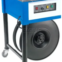 Global Industrial™ Polypropylene Strapping Machine w/ 1 Free Strapping Roll, Blue - Image 2