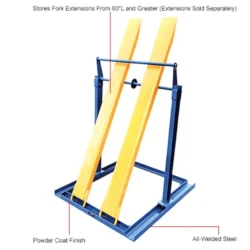 Global Industrial™ Fork Extension Storage Rack, 46"L x 40"W x 54"H - Image 11