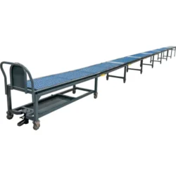 Ballymore Expandable Conveyor 10' to 60' w/ Steel Rollers, 24"W. 100 lbs per Ft. - Image 2