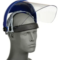 3M™ Ratchet Headgear W/ Faceshield, H8A, Clear, Polycarbonate, 1 Each - Image 2
