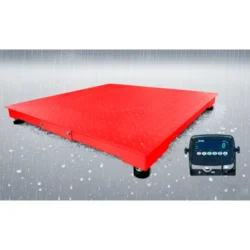 Optima Heavy Duty All-Weather Floor Scale, 10000 lb x 2 lb, 60" x 60" Platform