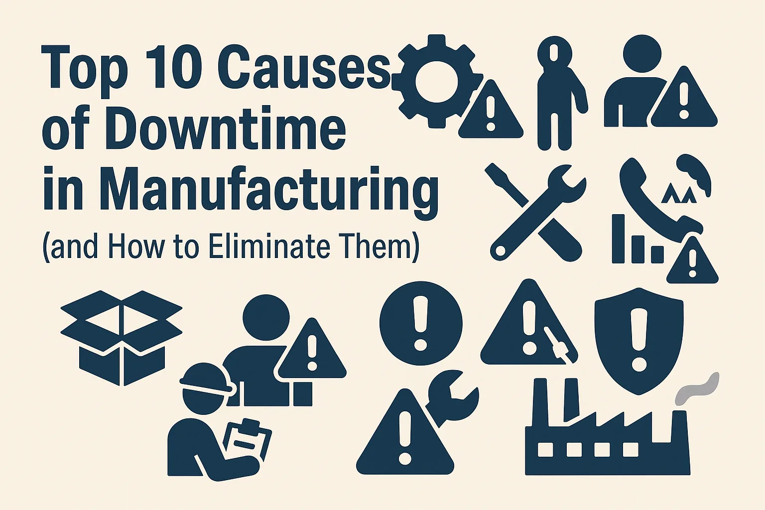 Top 10 Causes of Downtime in Manufacturing