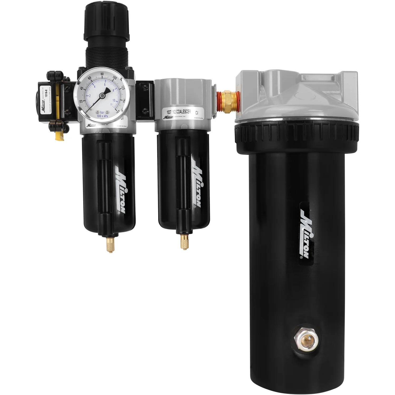 1/2" Jumbo Desiccant Dryer System Milton Industries 1072-2