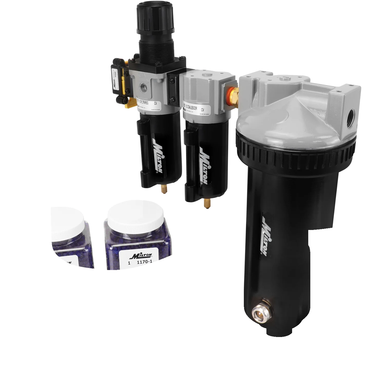 1/2" Jumbo Desiccant Dryer System Milton Industries 1072-2 - Image 5