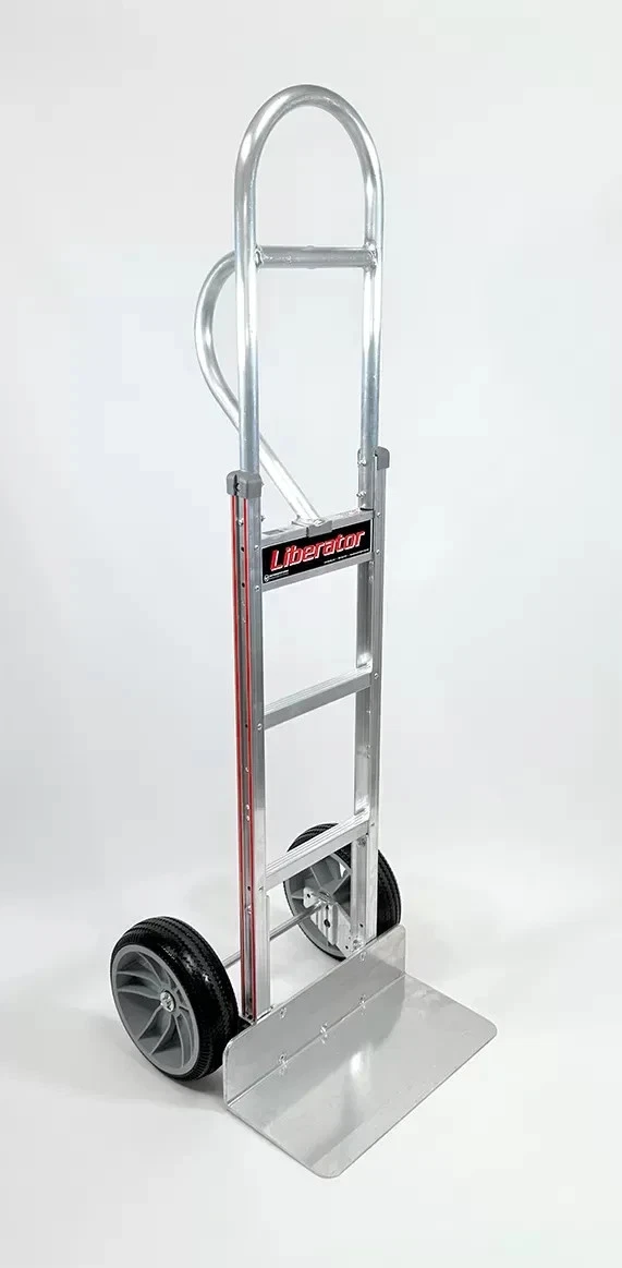 Liberator Hand Truck Straight Loop, Vertical Grip at 52" w/ 10" 600lb cap HTA-0001