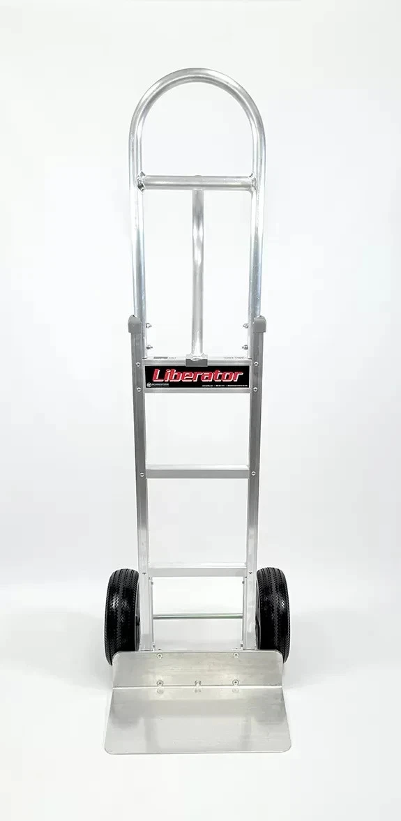 Liberator Hand Truck Straight Loop, Vertical Grip at 52" w/ 10" 600lb cap HTA-0001 - Image 3