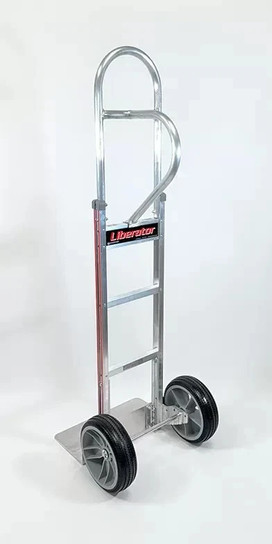 Liberator Hand Truck Straight Loop, Vertical Grip at 52" w/ 10" 600lb cap HTA-0001 - Image 2